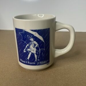 Morton Salt Mug When it Rains It Pours 1914